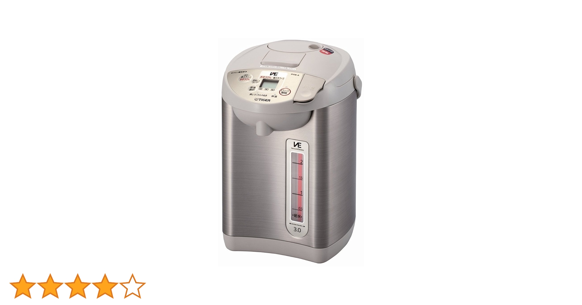 TIGER - タイガー 魔法瓶 電気 ポット 3L とく子さん PIK-A300-C 61Qmk13NdtL._UF350,350_QL80_.jpg